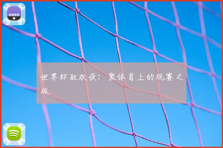 世界杯狂欢夜：聚体育上的观赛之旅
