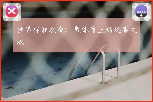 世界杯狂欢夜：聚体育上的观赛之旅