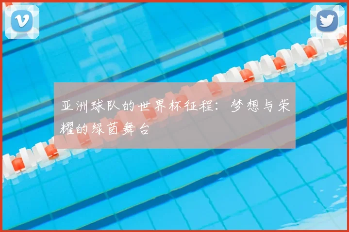 亚洲球队的世界杯征程：梦想与荣耀的绿茵舞台